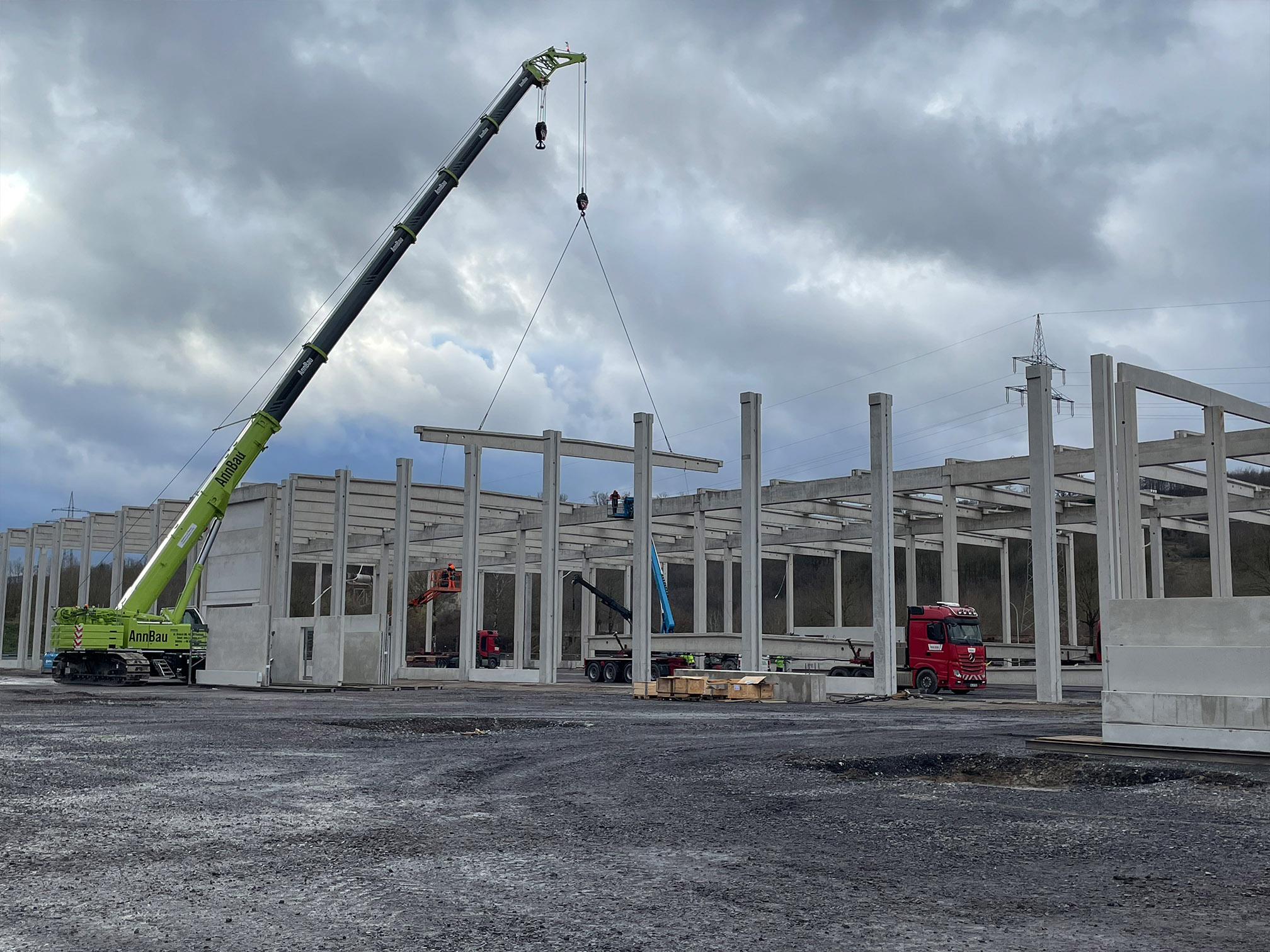 Neubau eines Logistikzentrums
