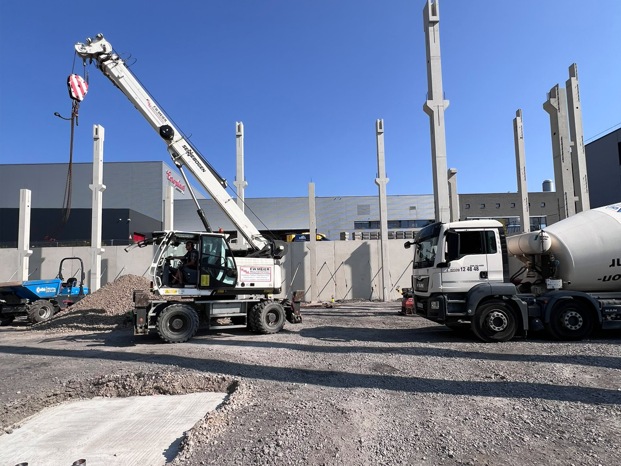 Neubau Produktion + Büro